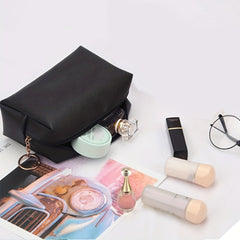 Chenille Letter Pattern Cosmetic Bag Makeup Pouch