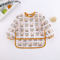 Cartoon Animal Pattern Waterproof Bibs for Babies