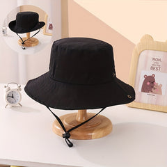 Kids Spring Summer Bucket Hat Outdoor Sunshade Quick Drying Hat