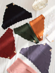 7pcs Scallop Trim Seamless Intimates Panties Women's Lingerie