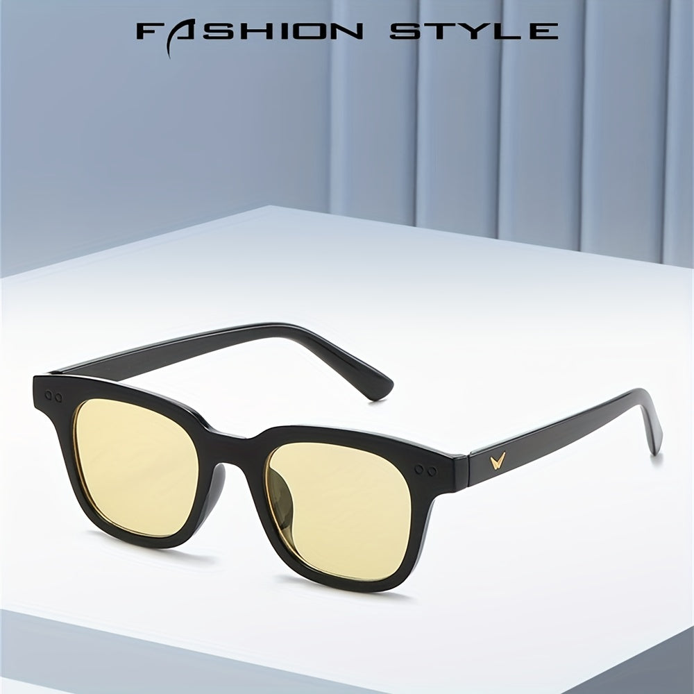 Gradient Square Sunglasses UV400 Beach Party Club