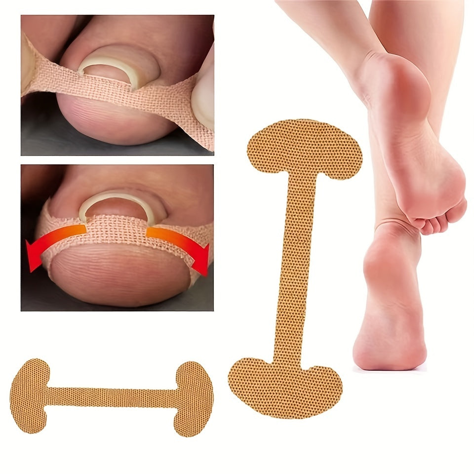 40 Toenail Correction Patches - Ingrown Nail Bone Patch - 10 Sheets