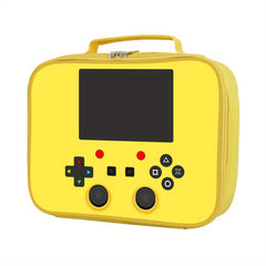 Retro Game Pattern Lunch Bag - Insulated Waterproof - Back to School