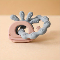 Whale Shape Chewable Toy for Babies 0-3 Years