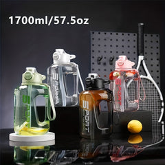1700ml Large Capacity Water Bottle for Outdoor Fitness