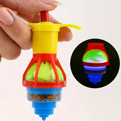 2pcs LED Flash Spinning Toys Glow Spinning Top Party Supplies