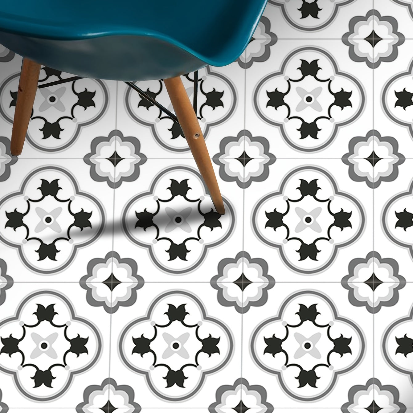 9pcs Waterproof Anti Slip Tile Stickers - Transform Your Home