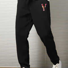 Men's Graphic Print Jogger Pants - Stylish Casual Sweatpants
