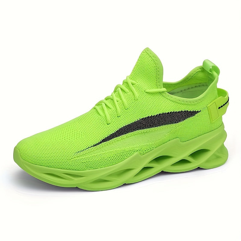Breathable Lace Up Running Shoes Soft Comfortable Non slip Sneakers