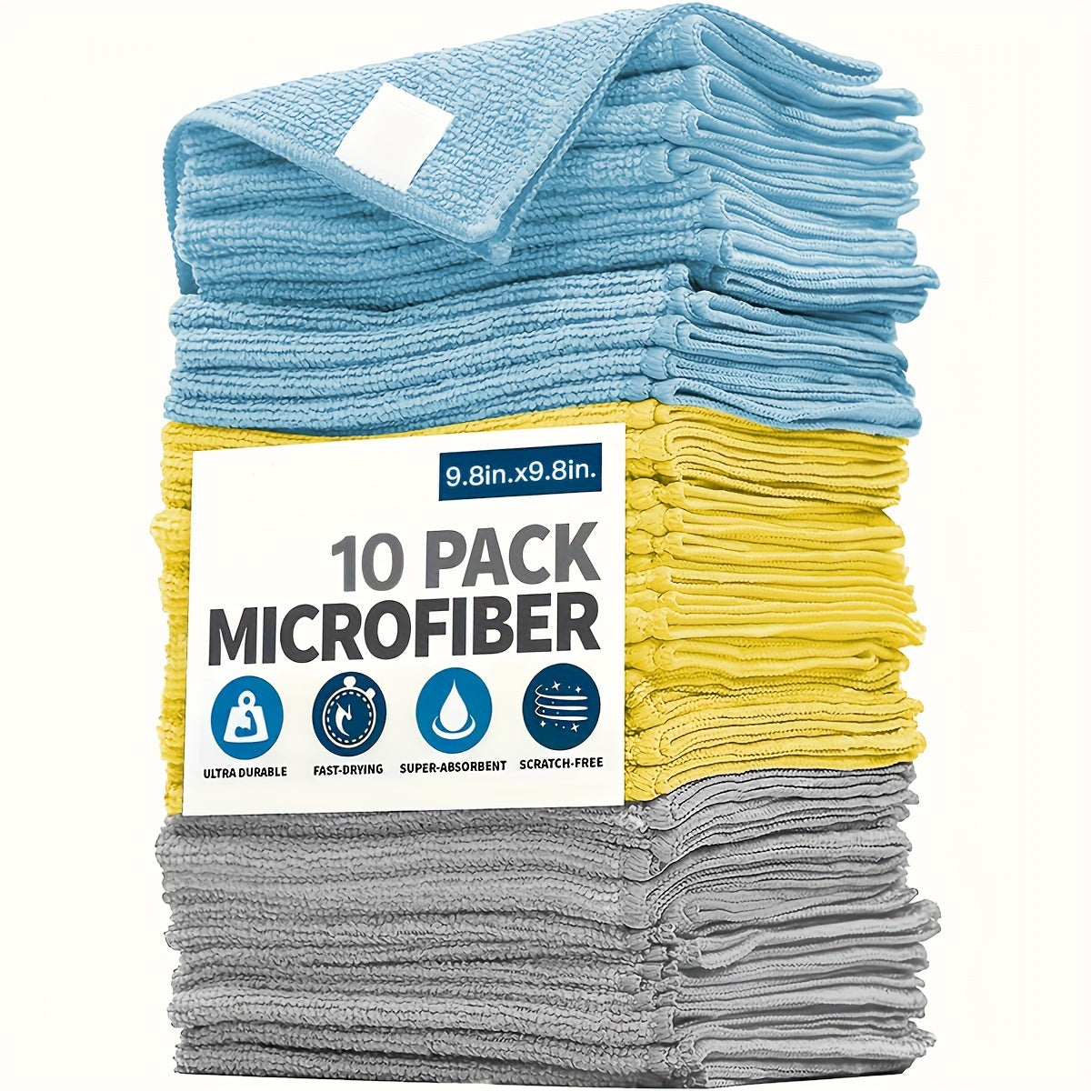 Car Cleaning Towel Set Absorbent Soft Quick drying