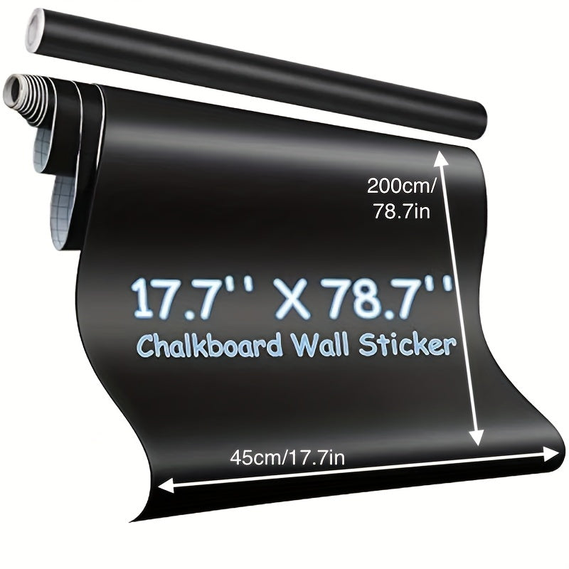 DIY Chalkboard Stickers Removable and Reusable