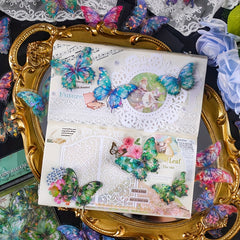 Golden Butterfly Dream Shell Stereo Sticker Pack