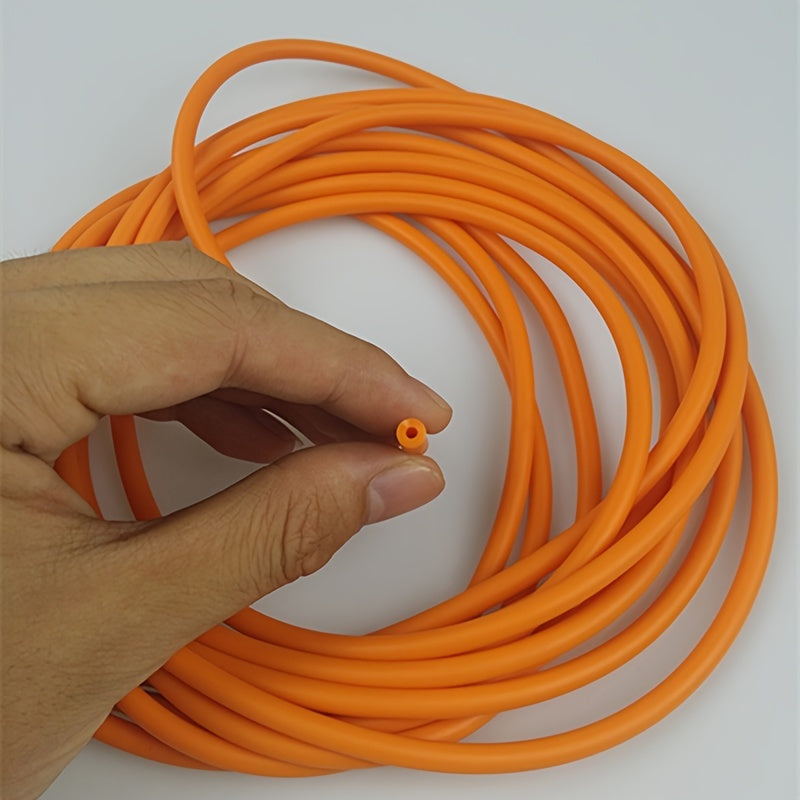 High Elastic Orange Latex Slingshot Rubber Tube 0.5-5m Shooting Accessories