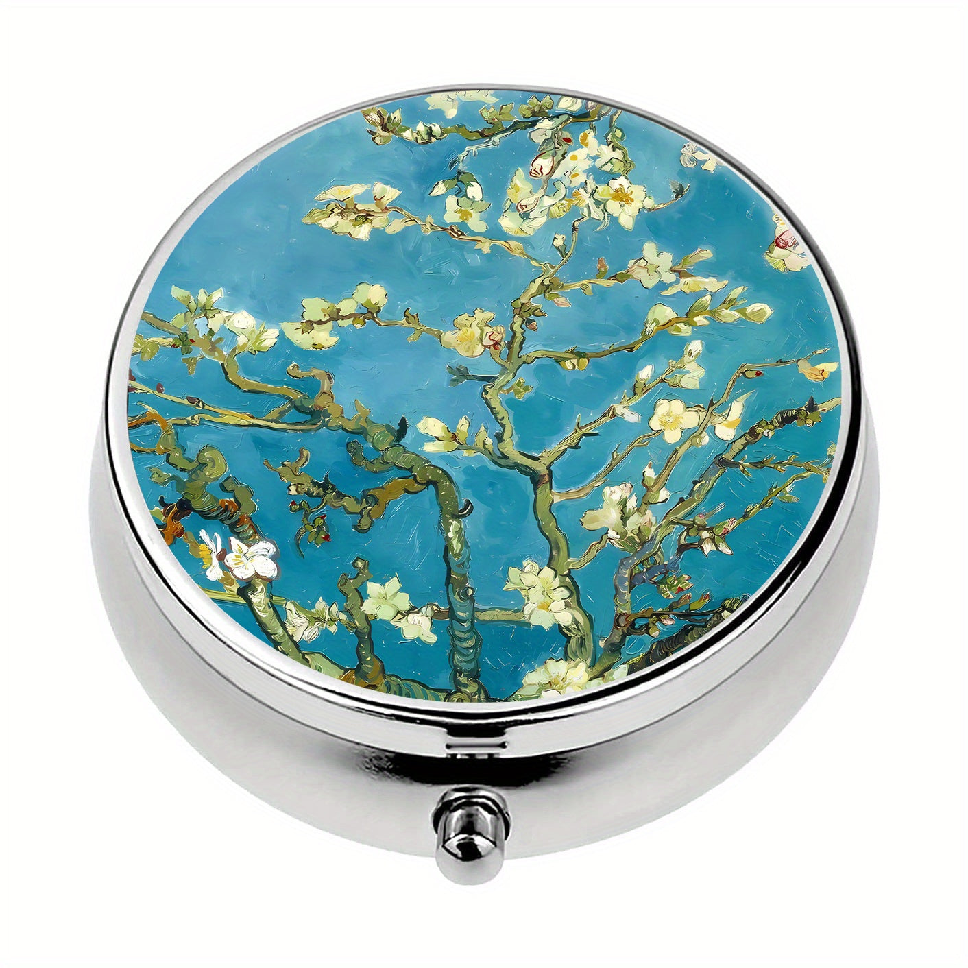 Polygala Pill Box 3 Compartment Portable Medicine Organizer Travel Pill Case