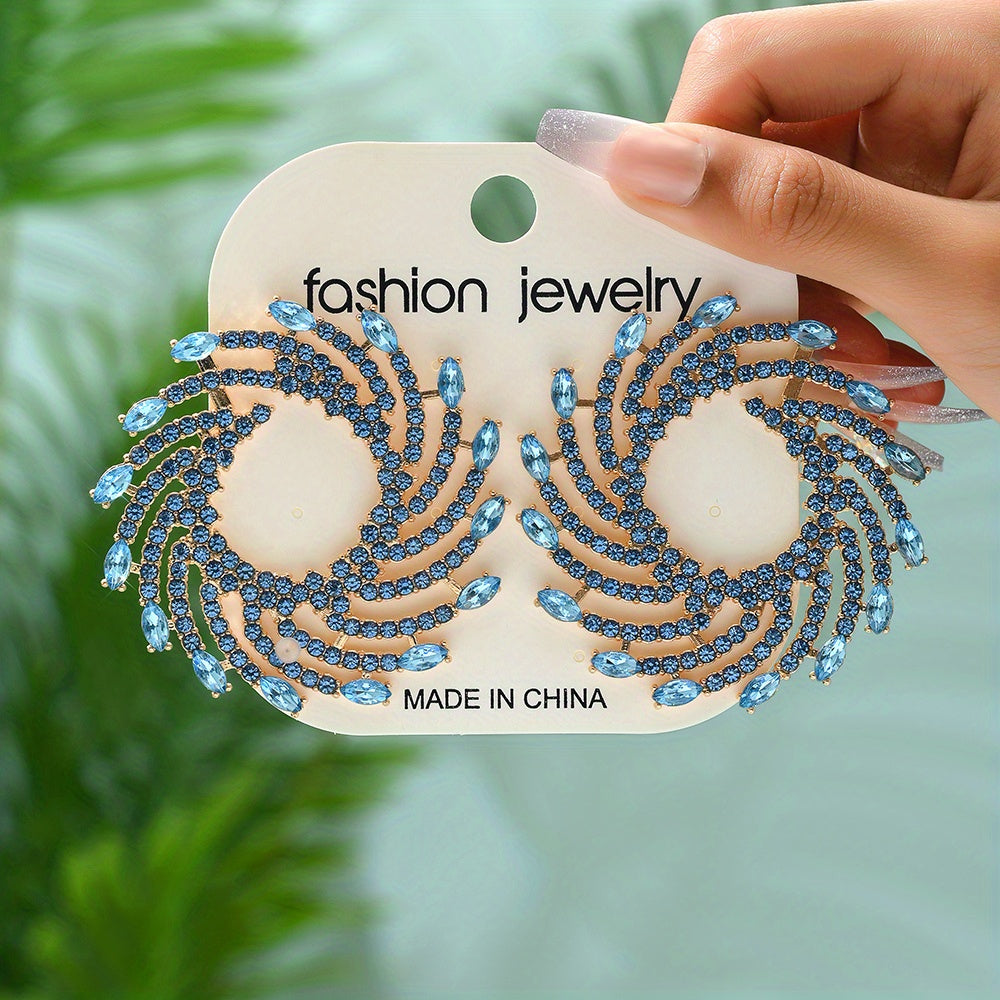 Geometric Shape Personality Earrings Ladies Jewelry Catwalk Accessories