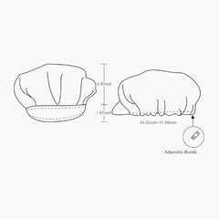 Adjustable Washable Working Cap Button Unisex Cotton Hats Print