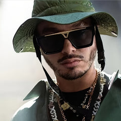 Men's Bohemian Oversized Sunglasses