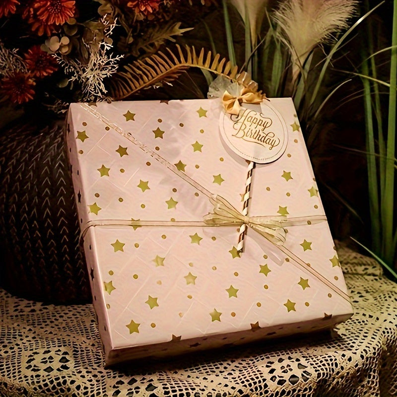 5PCS Christmas Gift Wrapping Paper for Birthdays and Holidays