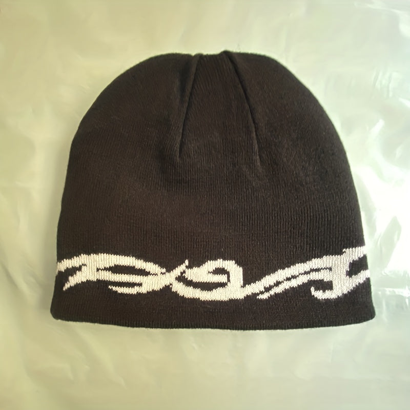 Men's Reversible Knitted Beanie Hat
