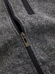 Men's Winter Zip Up Hoodie Fleece Sweatshirt Warm Coats