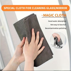 Magic Glass Cloth Thickened Household Car Window Mirror Clean