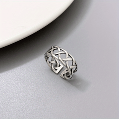 Smile Face Letter Rings For Men Finger Accessories