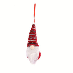 Forest Old Man Christmas Tree Hanging Knitted Doll Home Decoration