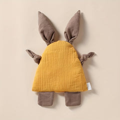 Newborn Baby Soothing Towel Plain Pattern Sleeping Doll