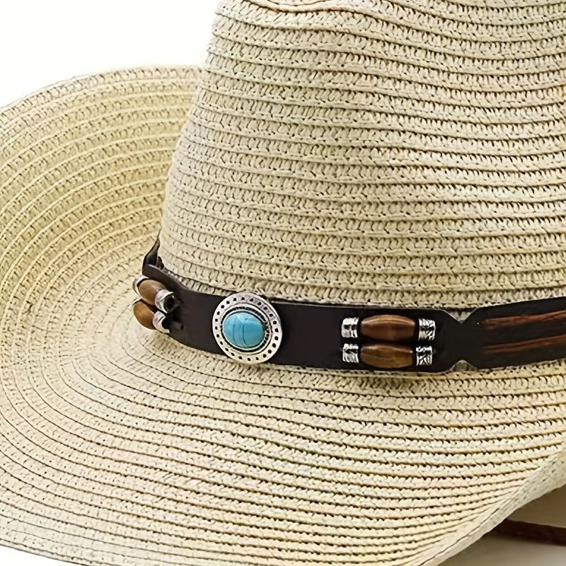 Vintage Gem Sun Hat Cowboy Hat For Adult