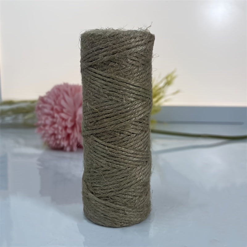 Natural Jute Twine Braided String - Gardening Plant Wrapping Arts Cra