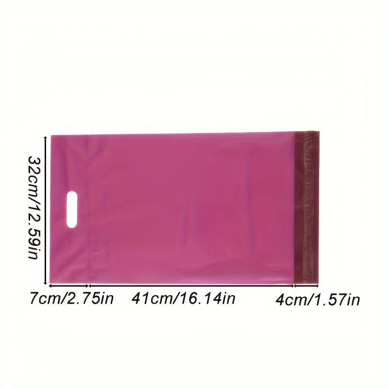 200 Purple Hand held Thickened 12 thread Courier Bags 32x41x7.12in