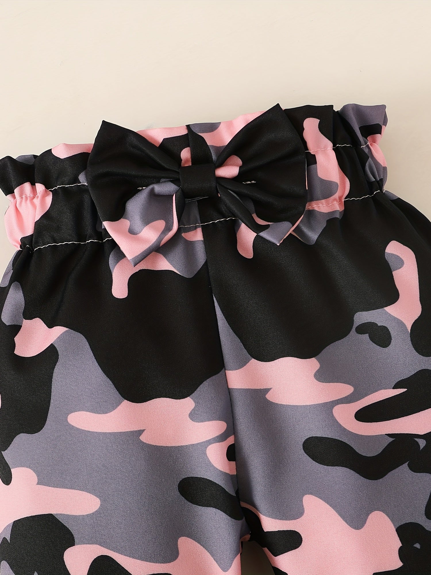 Infant Outift Long Sleeve Romper & Floral Pant & Headband 3pcs Set