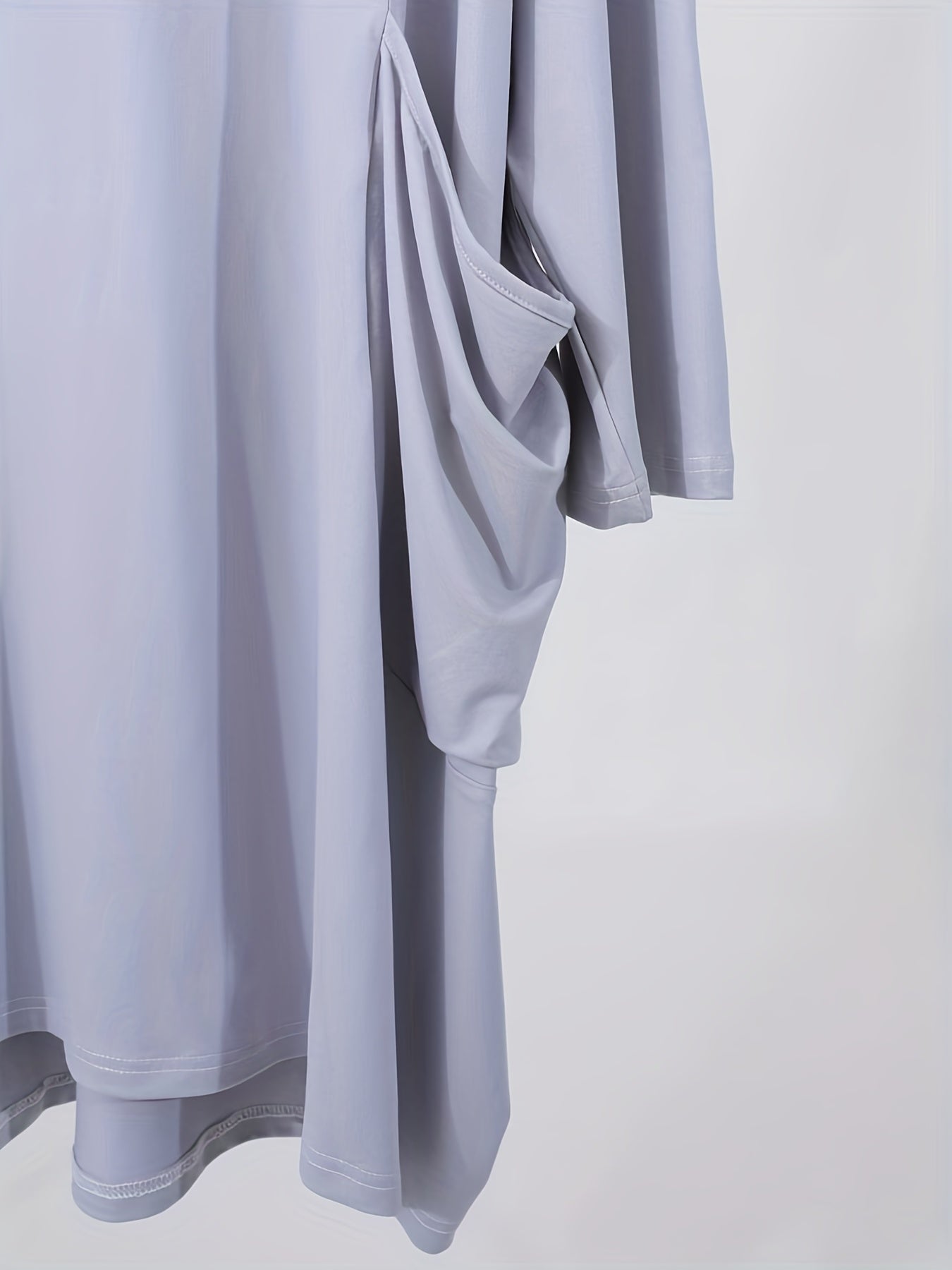  Casual Dress Women's Long Sleeve Loose Dress With Pockets