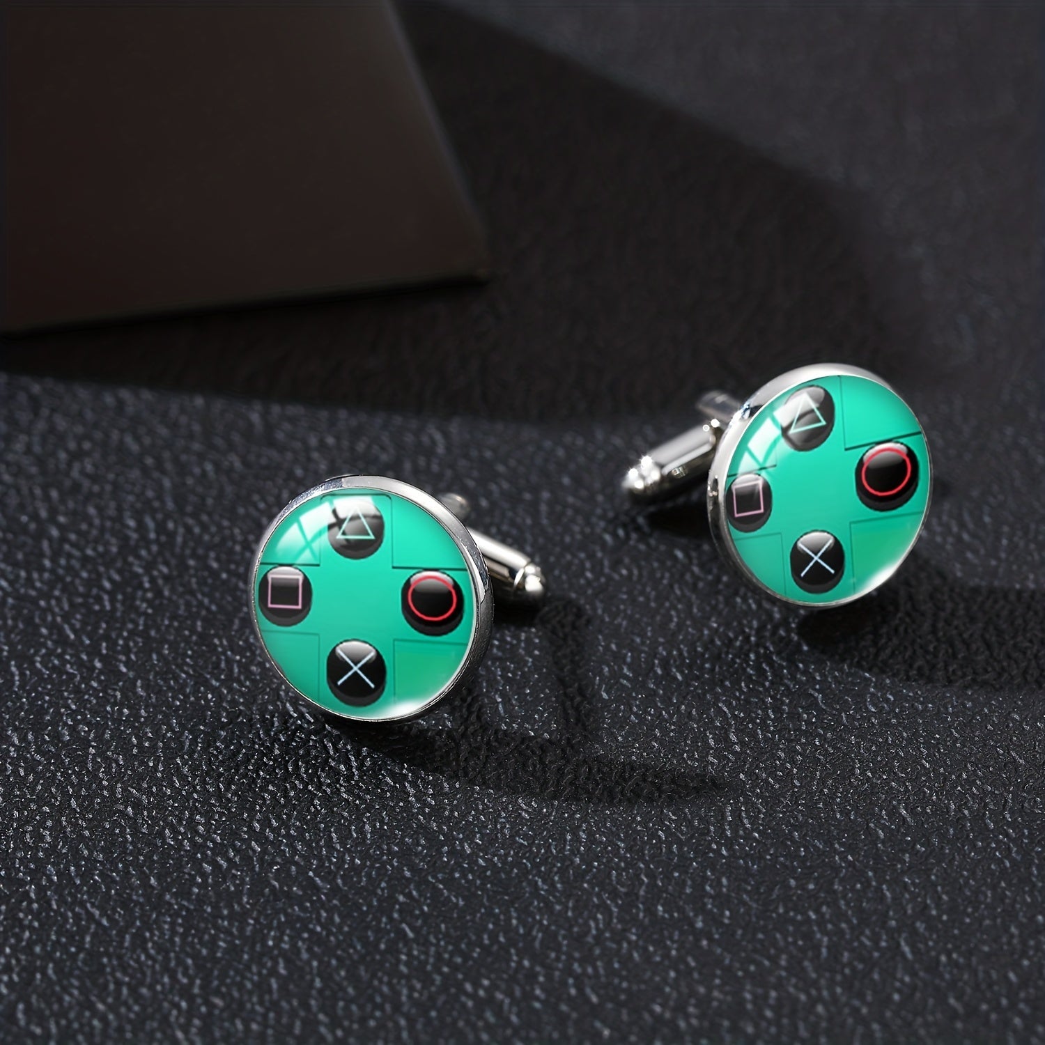 Men's Video Game Controller Button Cufflinks
