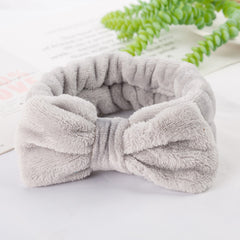 Soft Bow Headband for Washing Face and Makeup