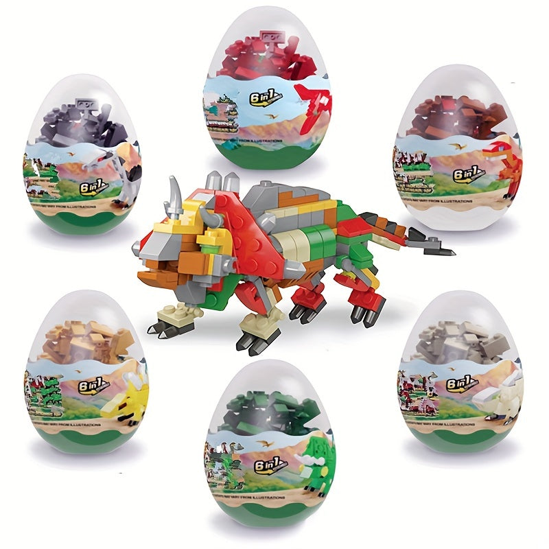 Building Block Twist Egg Toy Assembly Educational Toy