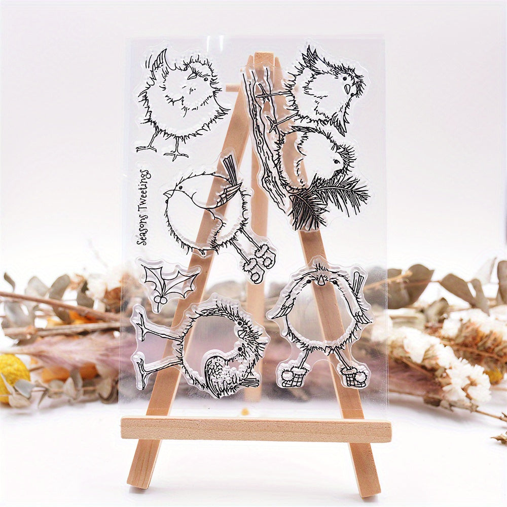 Animal Transparent Silicone Stamps for DIY Card Making