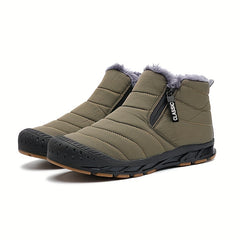 Women's Winter Snow Boots, Fleece Lining, Waterproof, Lightweight, Non-slip
