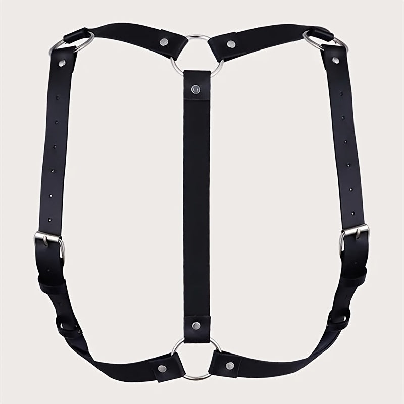 Men's Adjustable Shoulder Ring Suspenders Waistband