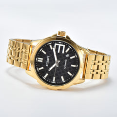 KUERST Teenager Men's Steel Strap Luminous Watch