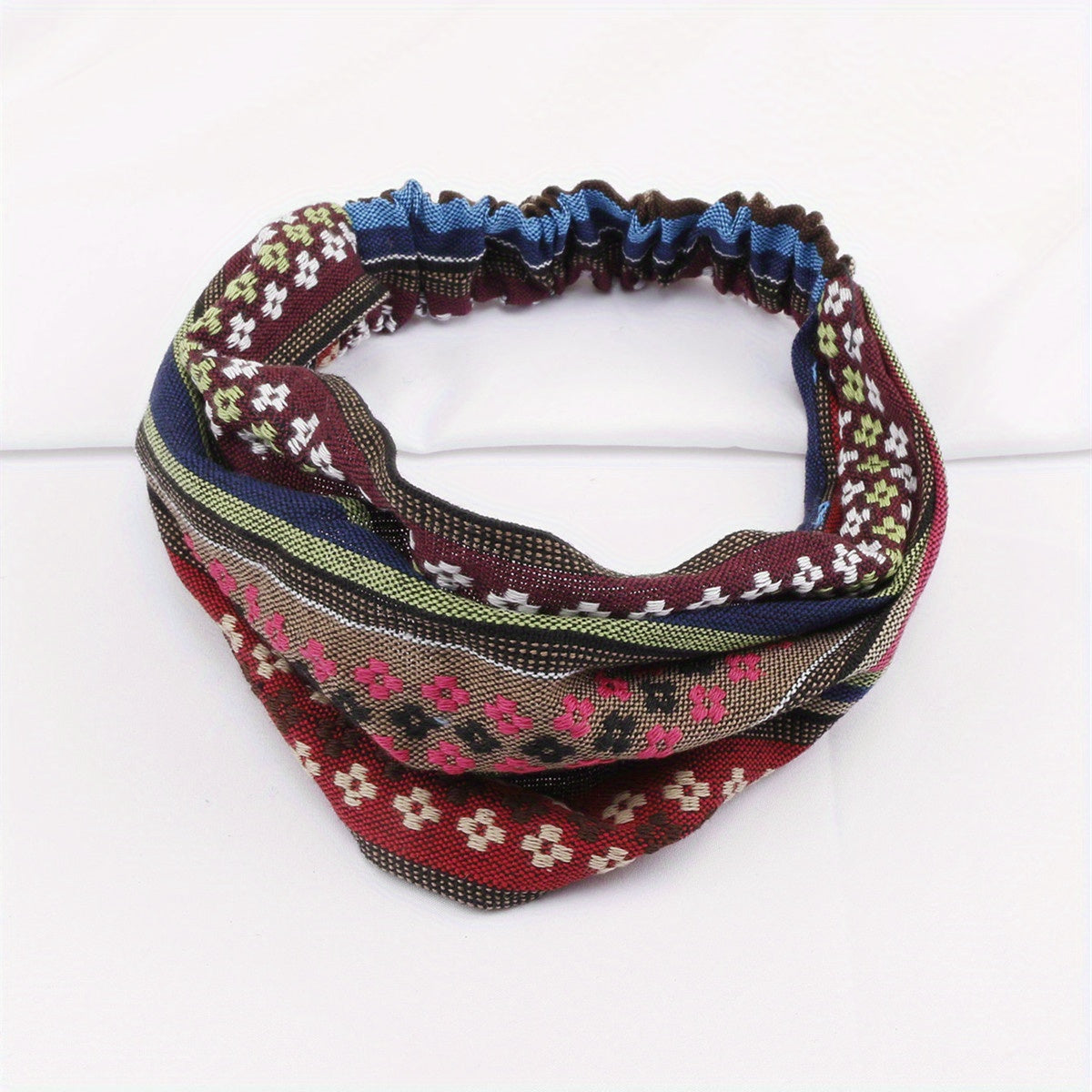 Boho Style Knitting Headband Hair Accessories Head Scarf