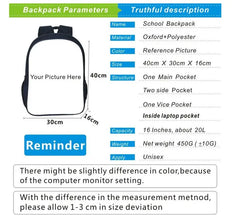16 Inch Children Dinosaur Schoolbags Kids Boys Backpack
