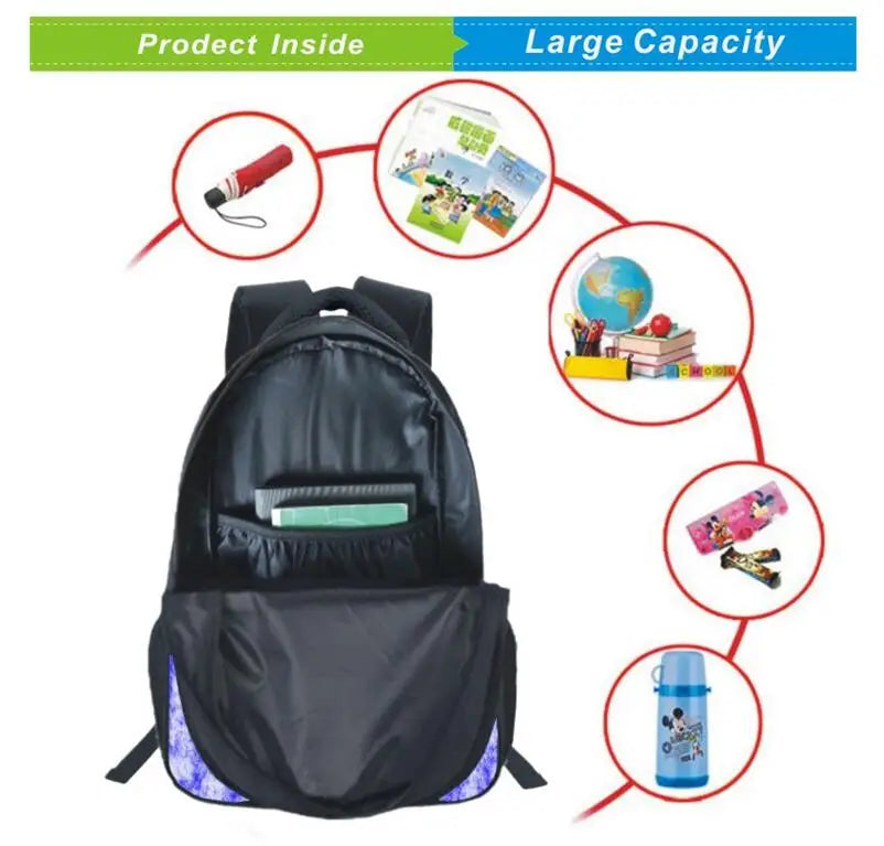 16 Inch Children Dinosaur Schoolbags Kids Boys Backpack