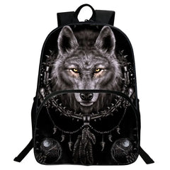 16 Inch Animal Printing Kids Backpack School Bag for Girls Boys