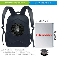 16" Tokyo Ghoul Backpack for Teenagers School Travel Bag