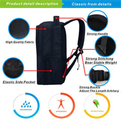 16" Tokyo Ghoul Backpack for Teenagers School Travel Bag