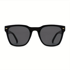 OUWEN Small Square Polarized Sunglasses Retro UV400 Protection VF2223A