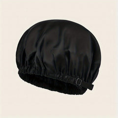 Silk Double Layer Bonnet Soft Elastic Hair Bonnet