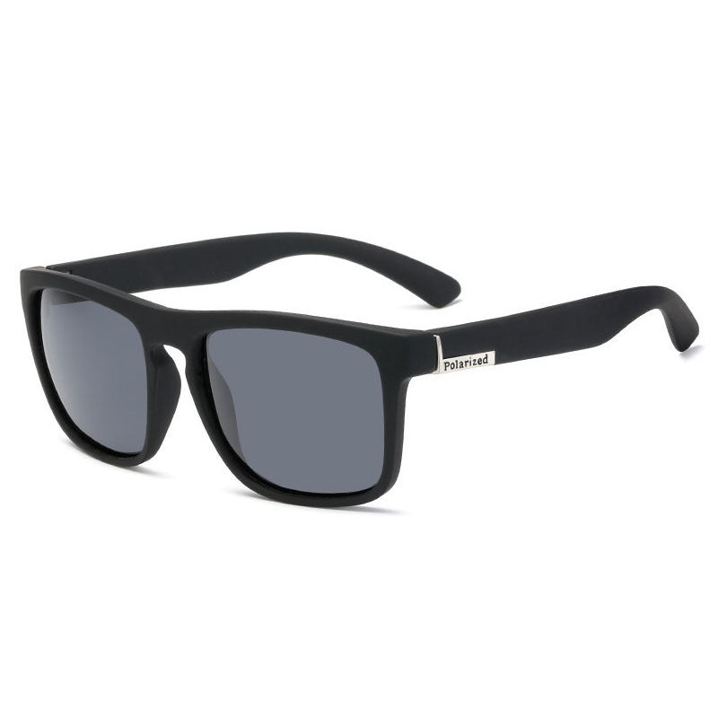 Men's Anti UV Polarized Lens Vintage Rectangular Sunglasses