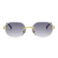 Vintage Frameless Hip Hop Glasses